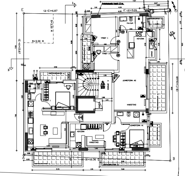 (for sale) Residential Apartment || Athens south suburbs / Vironas - 45.0sq.m, 1 B/R,174.000€