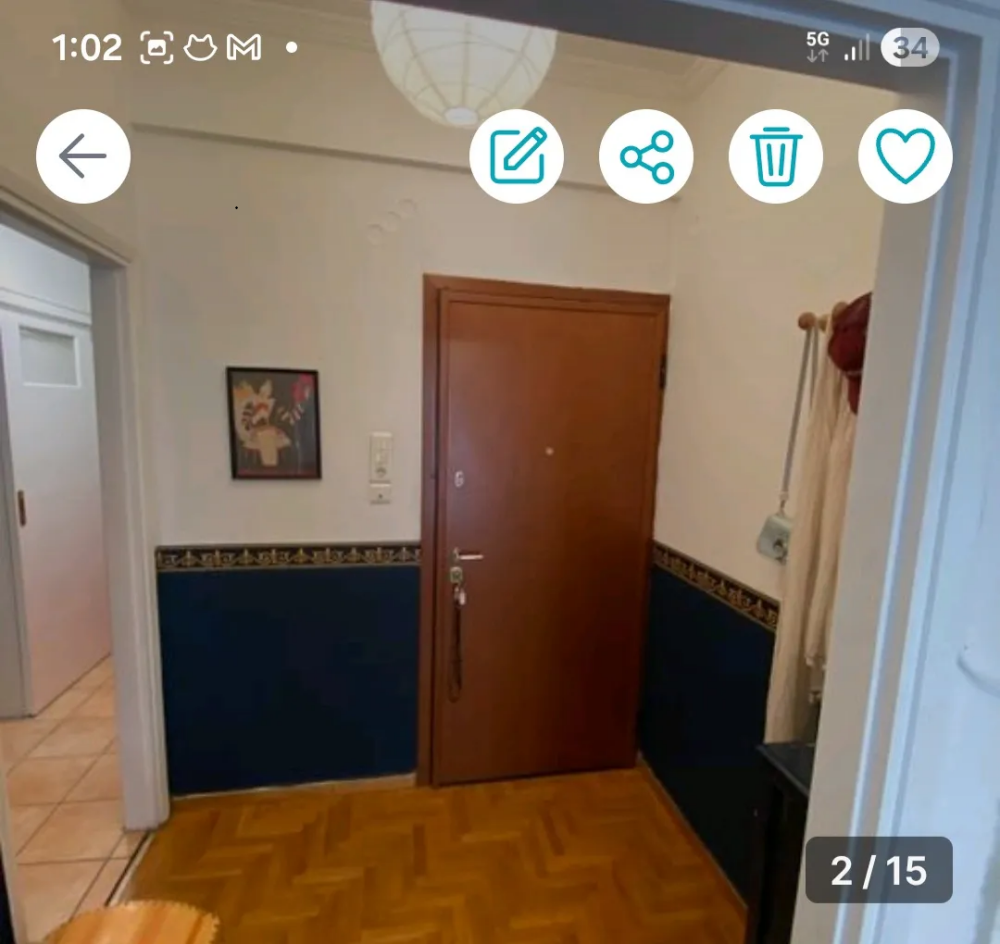 (for sale) Residential Apartment || Athens center / Exarchia - Neapoli - 70.0sq.m, 2 B/R,150.000€